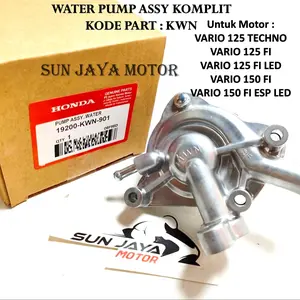 Water Pump Pompa Air Radiator KWN VARIO 125 150 PCX ADV Click Engine Motorcycle