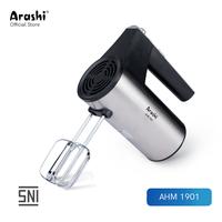 Gambar Arashi Hand Mixer AHM 1901/190Watt/2 pengocok/5 pilihan kecepatan/Turbo dari Arashi asia Kab. Tangerang 1 Tokopedia