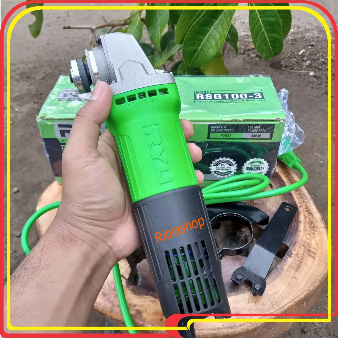 Mesin Gerinda Ryu RSG 100-3