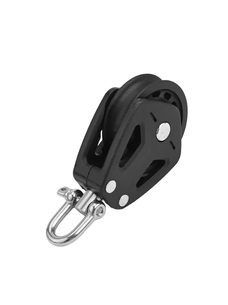 Heavy Pulley Block Single Pulley Rotating Grille for Sailboat Marine Accessories