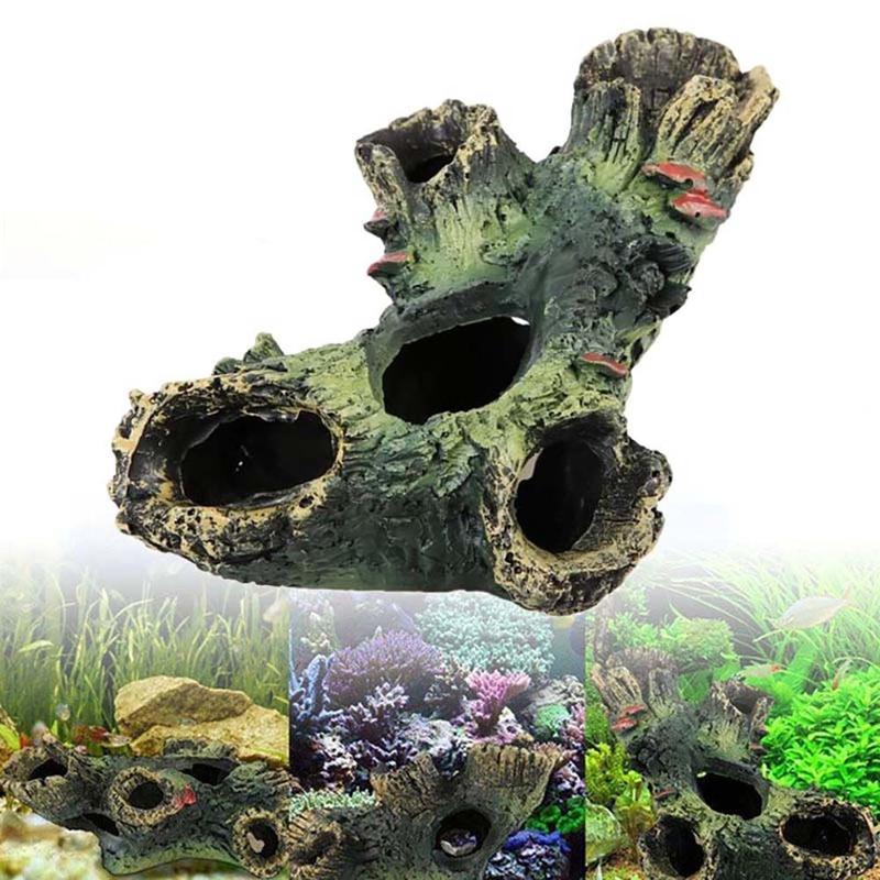 Product Introduction of Resin Ornament Fish Rest Fish Tank Decor Aquarium Decoration Pet Supplies Rockery Mountain Landscaping Accessories Fish Tank Landscape Rockery Ornaments 13