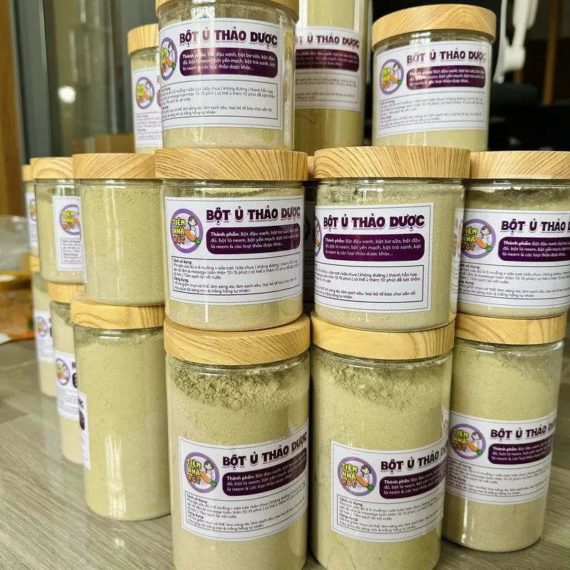 BỘT Ủ TRẮNG THẢO DƯỢC ( Dùng cho MẶT và BODY ) 250gr & 500gr 5
