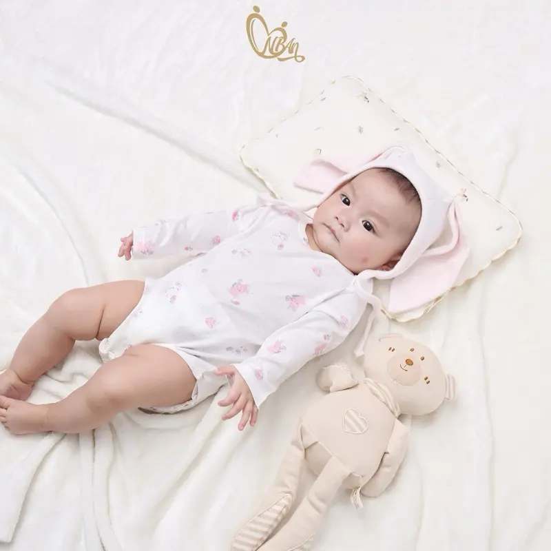 Bodychip rayon Honey tay dài mềm mại, body suite dài tay chất vải rayon mềm, mỏng, thoáng cho bé