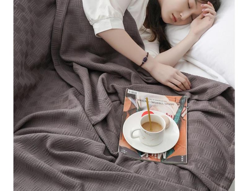 Product Introduction of Summer Towel Blanket Thin Pure Cotton Gauze Single Nap Blanket Office Sofa Cover Blanket Air Conditioning Blanket Quilt 17