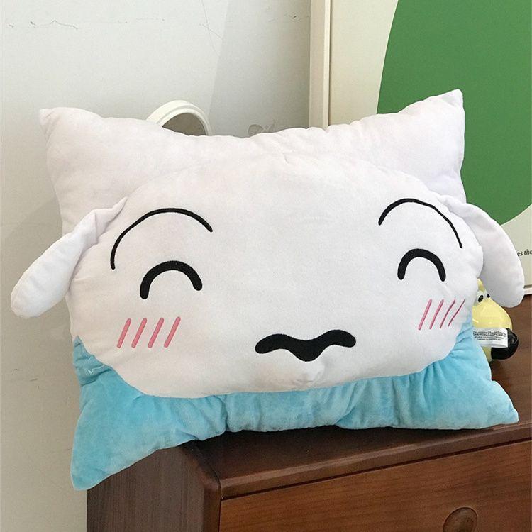 Gối Anime Shin-chan Bút Chì Màu Dễ Thương, Gối Cặp Đôi, Đệm Đầu Giường Tại Nhà, Đồ Chơi Nhồi Bông Thích Hợp Cho Học Sinh, Năm 2025 5