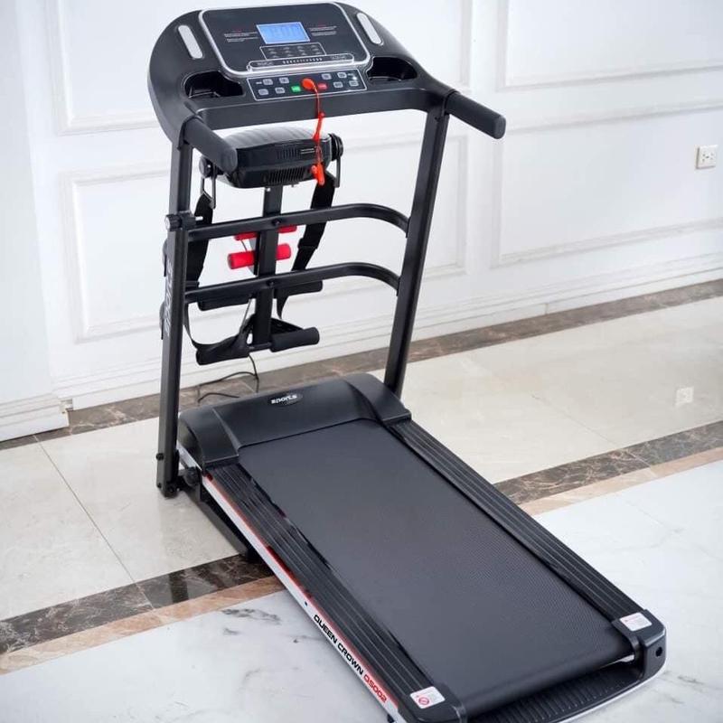 Máy chạy bộ đa năng OSAKY model A7AB, kèm đai massage và tạ tay. +1 ab tại nhà đi may chay bo tai nha