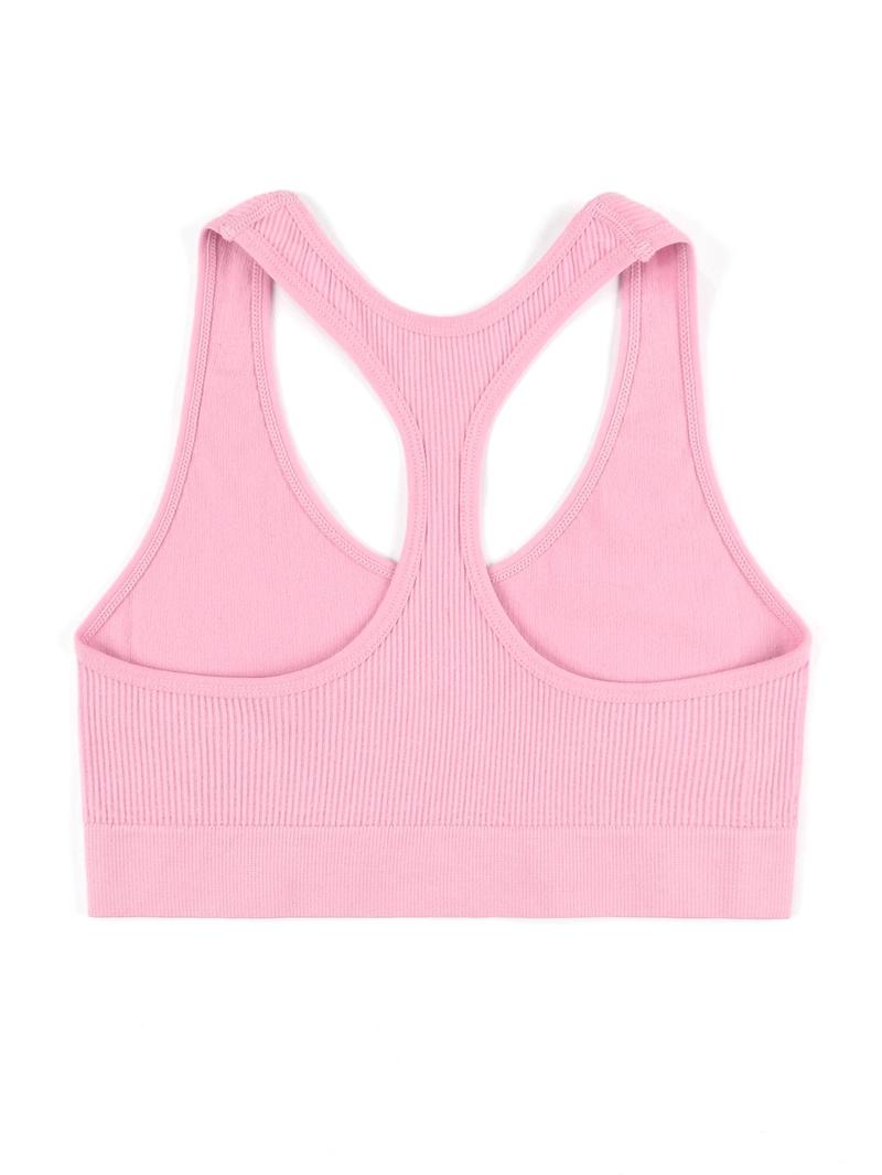 Product Introduction of Women's Solid Wireless Push Up Bra, Breathable Comfortable Backless Sports Bra, Ladies Lingerie for Indoor Outdoor Wear 6