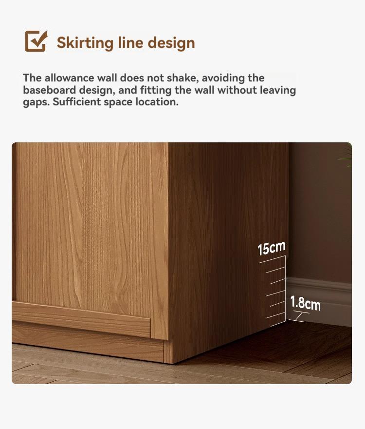 Product Introduction of [showroom] Modern simple retro a door to the top of the wardrobe home bedroom small flat door storage locker large wardrobe 46