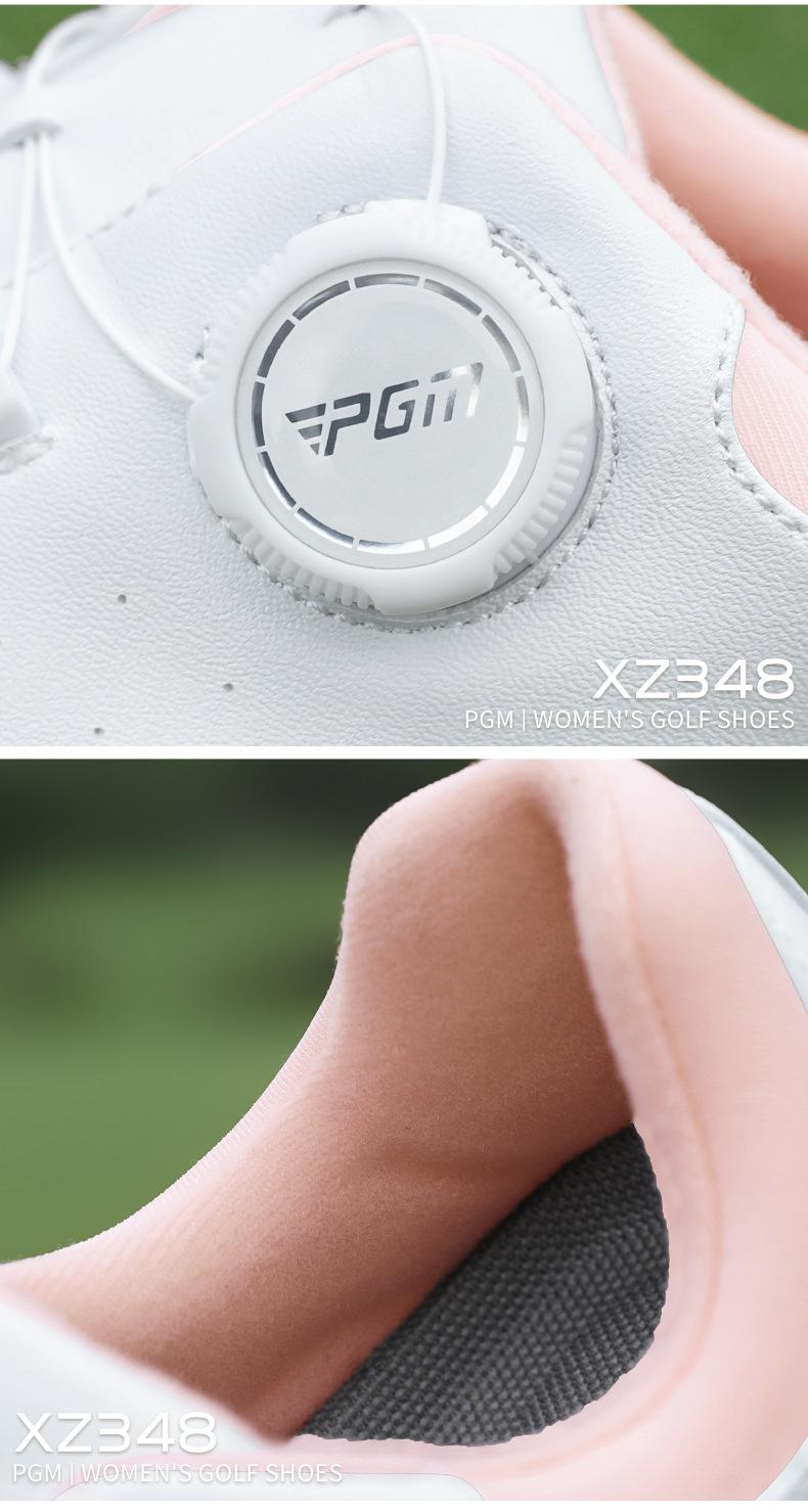 Product Introduction of [PGM] Golf Shoe Women's Summer Waterproof Microfiber Shoes Non-Slip Spike Bottom Sports Golf Women's Shoes Xz348 17