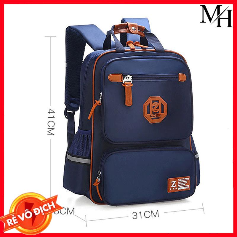 [CHẤT DÀY ĐẸP] Balo đi học cho bé trai và bé gái cấp 1 chống thấm nước, chống gù lưng, có phản quang, Ba lô cặp xách đựng sách vở di hoc cho be trai va be gai cap 1 va cap 2 chong tham nuoc