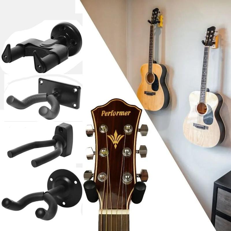 BALENTRAE-VStore Phổ thông Gắn tường Móc treo đàn guitar Chống trượt Kim loại…