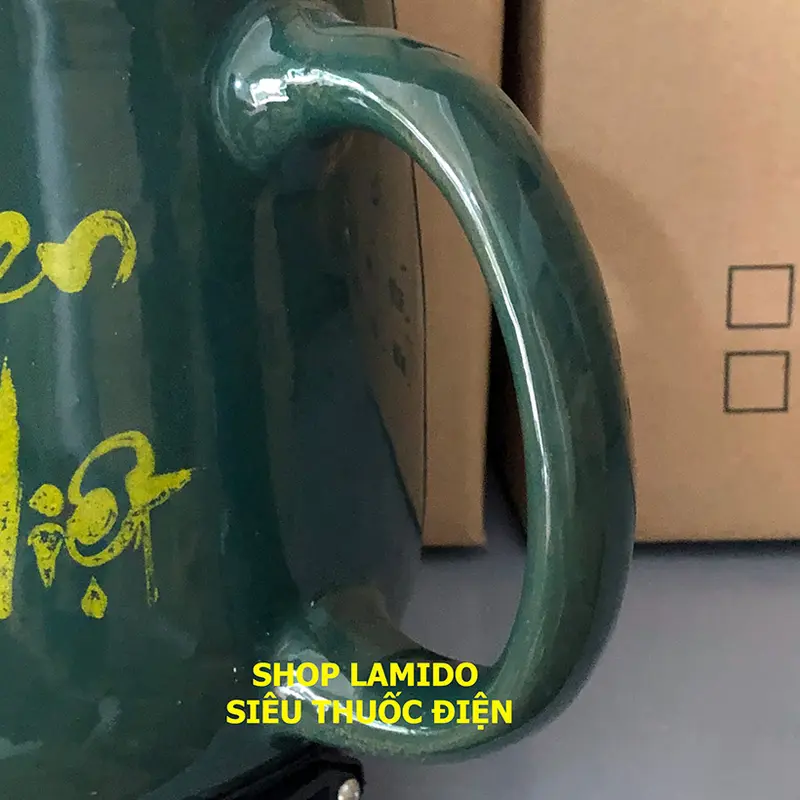 ấm sắc thuốc điện GỐM SỨ BÁT TRÀNG Fujishi 3.2 lít HK-33B - [ XANH LỤC] - siêu thuốc điện nấu tự động ngắt Ấm Siêu Tốc Ấm Đun 3