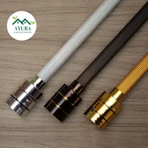 Rel Gorden Minimalis / Tiang Gorden / Rel Gordyn /Batang Gorden berkualitas Railing Tongkat Rell gorden rollet gorden