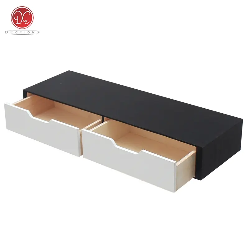 Dections Rak Laci Tempel Dinding Melayang Gantung 60x20cm Dekorasi Minimalis Aesthetic meja  kayu  pajangan furniture 7
