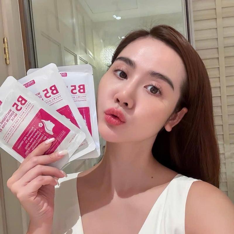 Combo 10-20 miếng mặt nạ B5 ISOLUX hạn 2027 Whitening Repair Sodium DNA B5 mask 25ml Hàn Quốc mua 1 tặng 1 dây MP35 I181