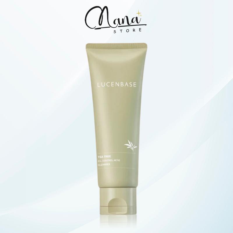   Date T9 2025  Sữa rửa mặt hỗ trợ sạch sâu mềm ẩm da BHA tràm trà Lucenbase 120g 