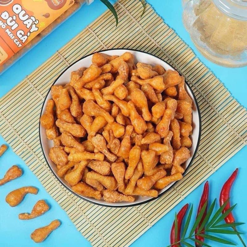 300gram Bánh đùi gà phô mai loại ngon, giòn cay vừa