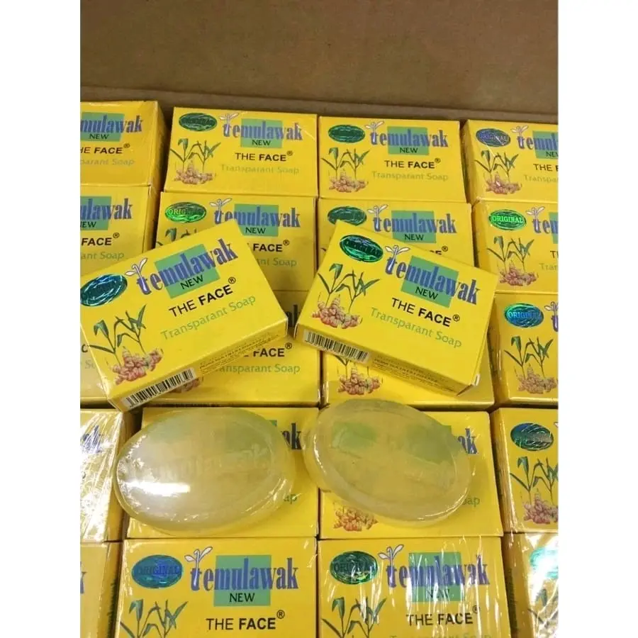 The face temulawak soap sabun temulawak bpom