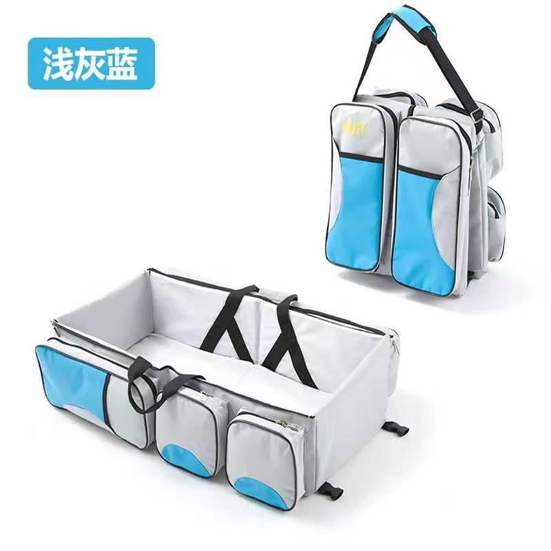 Product Introduction of Portable Travel Folding Baby Multifunctional Mommy Bag, Fashionable Storage Bag 5