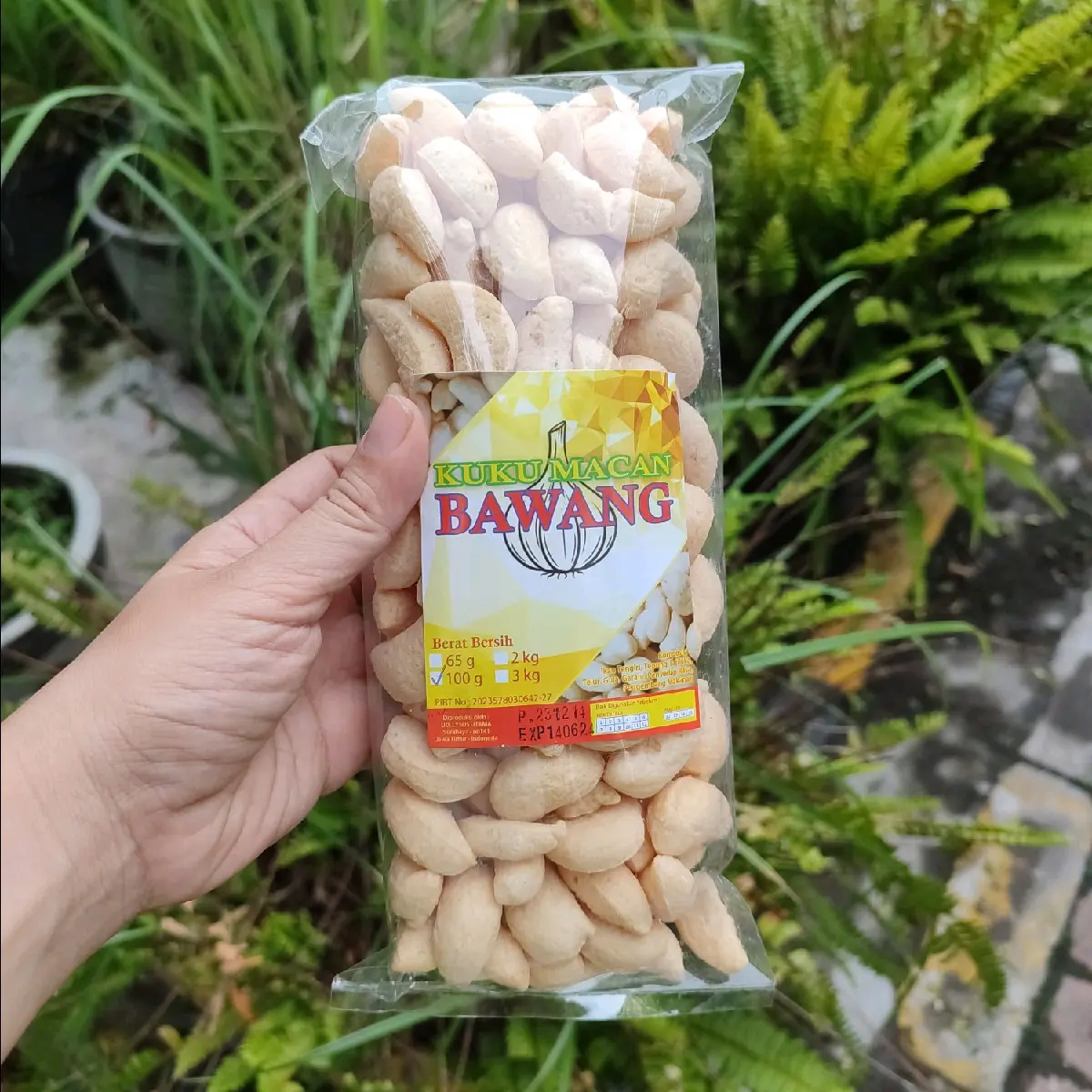 Kuku Macan bawang 100gram empuk enak gurih