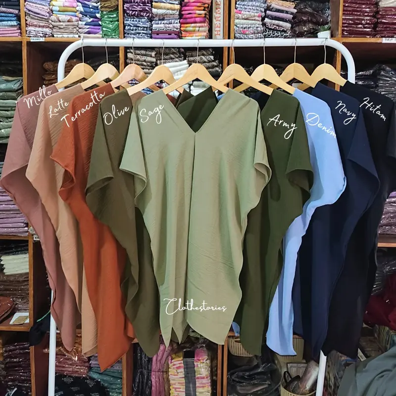 LONG SQUARE BLUS NAGITA CRINKLE AIRFLOW 5
