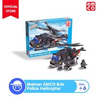 Gambar Mainan EMCO Brix Police Helicopter - Warna dari Toyspedia Kota Tangerang 3 Tokopedia