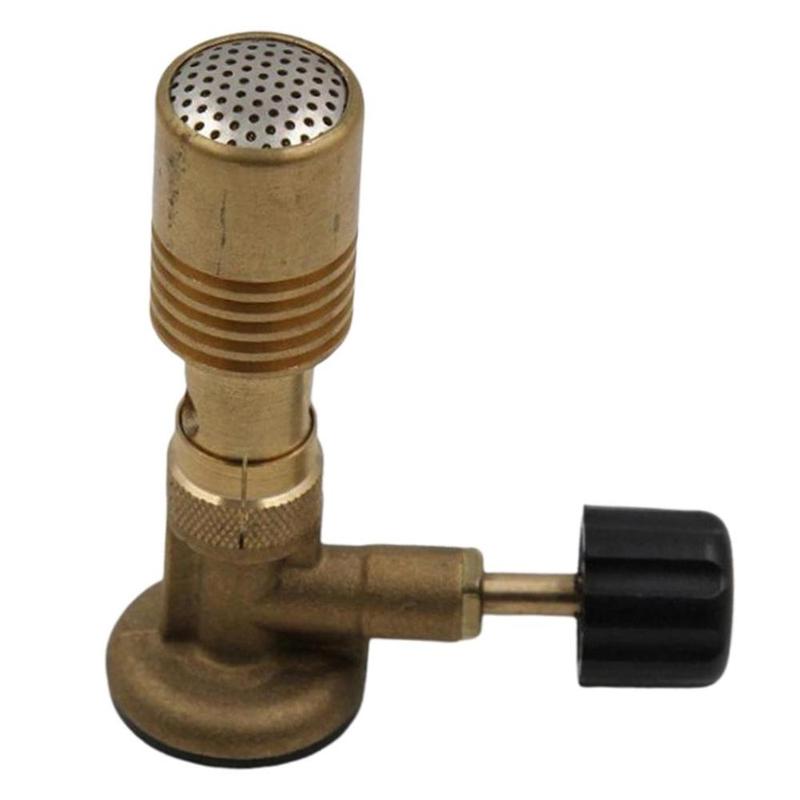 Portable Brass Gas Burner for Camping School Lab 2