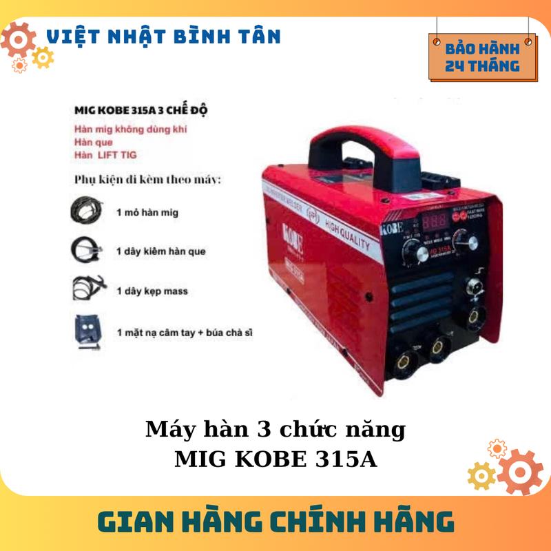 Product Introduction of [MIG KOBE 315A] Hàn Mig Đời Mới 3 Chức Năng Chính Hãng 22