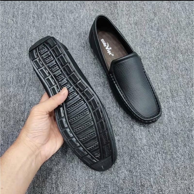 Giày lười nam 2 màu nâu và đen size 39 đên 44 đổi trả nêu không vừa size đế khâu chăc chắn (CLRK) 5