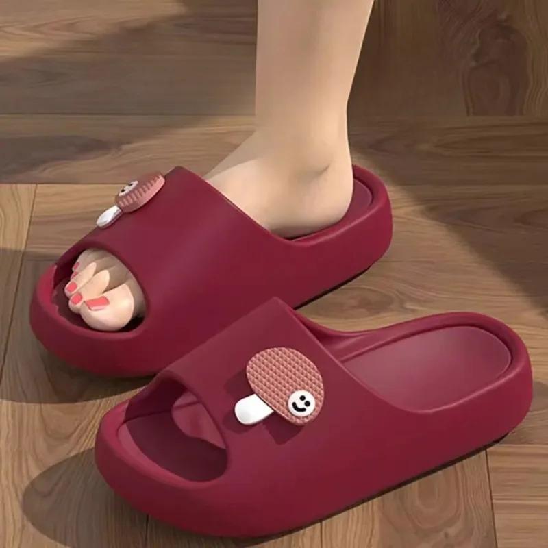Dép Đi Trong Nhà, Dép Đi, Phòng Tắm Và Bãi Biển, Dép Đi Trong Nhà, Giày Đôi Mùa Hè, Dép Đi Trong Nhà, Chống Trượt, Dành Cho Nữ, Dép Ngọt Ngào, Giày Thường Ngày