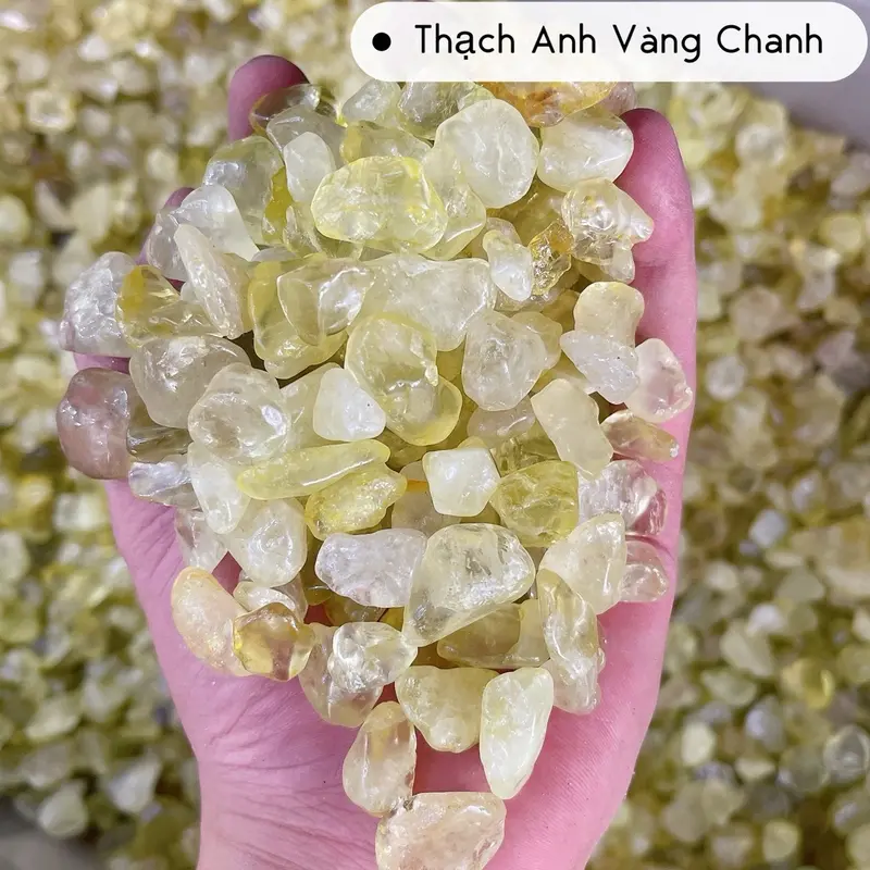 100gram Vụn Đá Ngũ Sắc Trang Trí Nhà Cửa Phong Thuỷ 6
