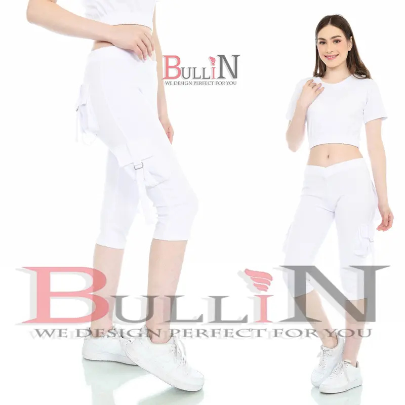 BULLIN Celana Senam Kantong Pendek Standar dan Jumbo / Celana Aerobic Pendek 4