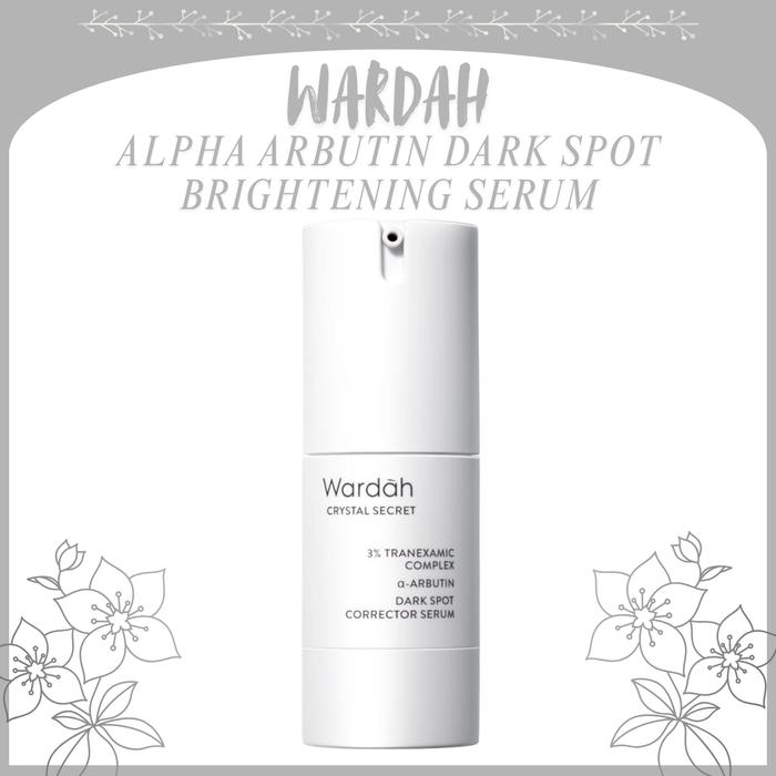 Gambar Wardah Crystal Secret 3% Tranexamic Complex A-Arbutin Dark Spot Corrector Serum 20ml - Dark Spot - Crystal Secret dari Kios 0fficial Kota Administrasi Jakarta Barat Tokopedia
