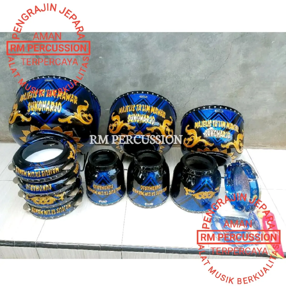 1 Set Rebana Hadroh Semarangan
