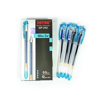 Gambar JOYKO - Pulpen Gel Pen GP-243 Whiz Gel Blue - Lusin - Biru dari Papershopjkt Kota Administrasi Jakarta Utara 2 Tokopedia