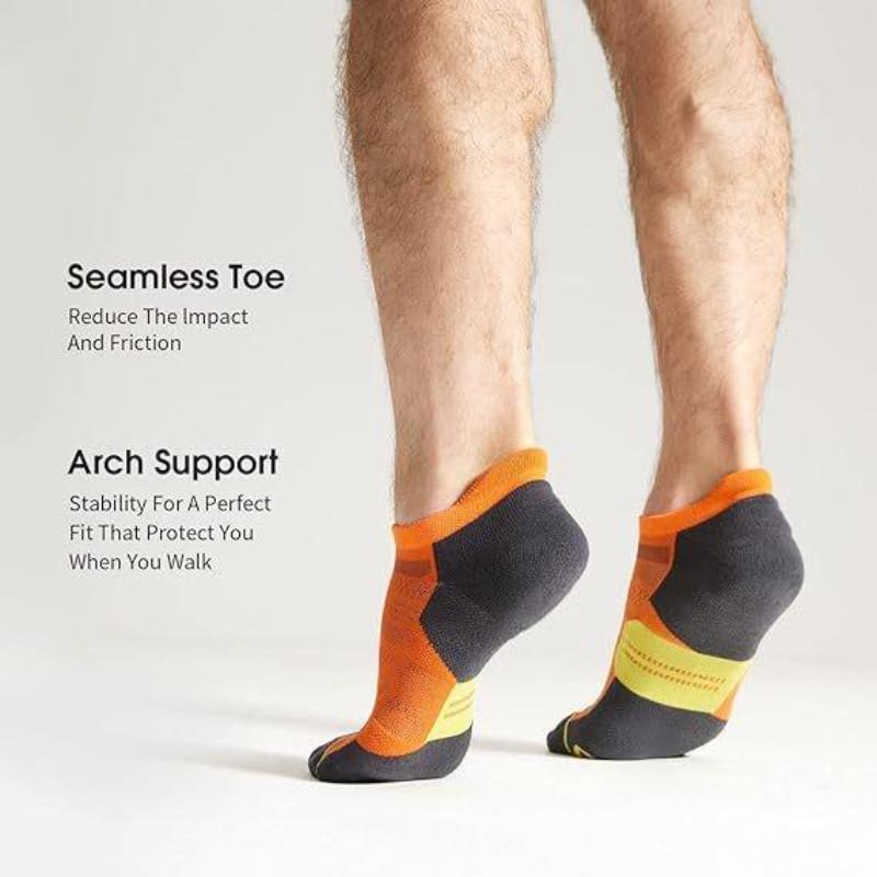 Product Introduction of Men Sport Socks Athletic Running Socks Compression Running Ankle Low Cut Ankle Socks 7
