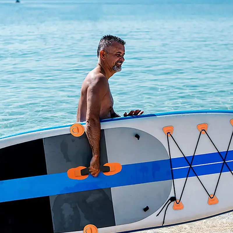 Miếng Dán PVC, cho Ván Lướt sóng, Thuyền Dinghy, với Vòng chữ D bằng thép không gỉ, Bộ dụng cụ gắn thiết bị đánh cá, Đệm vòng tam giác, Bộ dây bungee, Phụ kiện, 450701 3