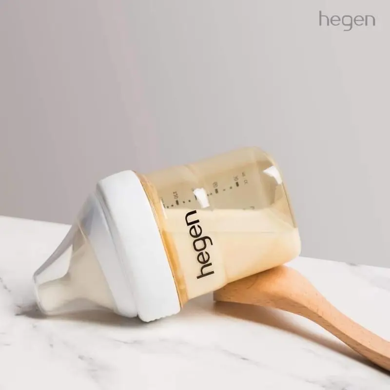 [ Tặng Tay cầm và cây đục núm ] Bình sữa HEGEN Chính hãng 60/150/240/330ml bảo quản sữa cho bé - NGOC APPLE KIDS 2