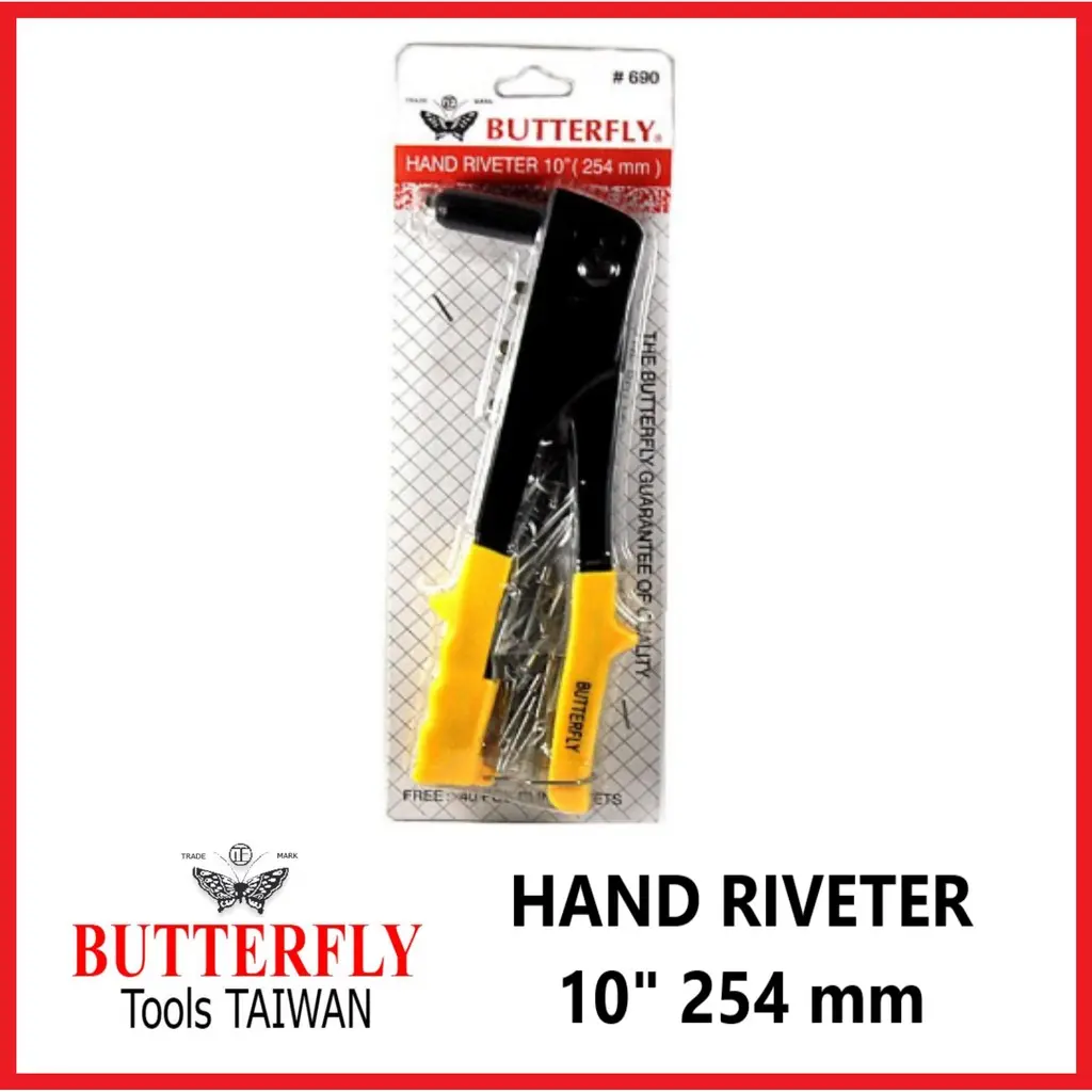 Butterfly Hand Riveter 10