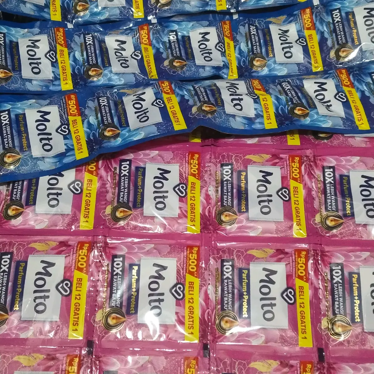 4 RENCENG RINSO 500 (48 PCS+ BONUS 4 PCS)