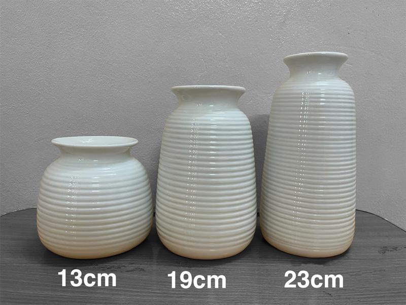 Set 3 bình Decor gốm sứ Bát Tràng 2
