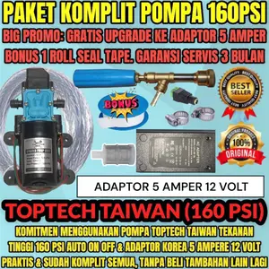 (TEKANAN 160 PSI) ALAT CUCI MOTOR AC MOBIL SCREEN SABLON BERKUALITAS POMPA MESIN STEAM MINI PORTABLE TERMURAH