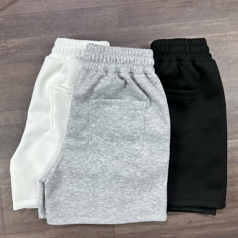 Combo 3 quần short nỉ PANTHER dáng trên gối kiểu dáng basic