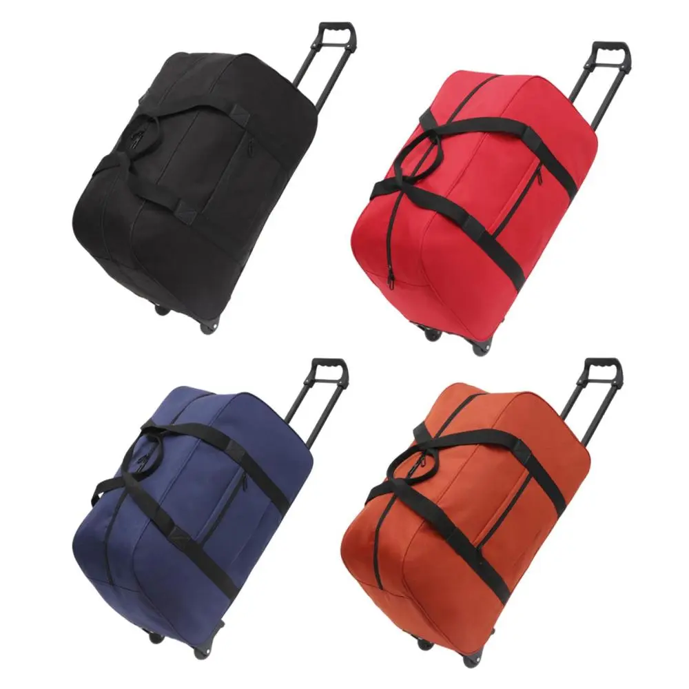 Wheeled Duffel Bag Rolling Garment Bag for Outdoor Traveling Business Trip