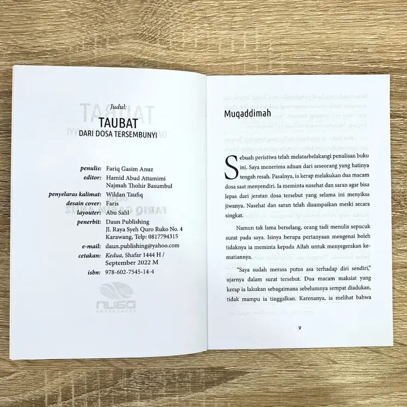 Paket Buku Jalan Menuju Hidayah - Rahasia Usia 40 Tahun - Taubat Dari Dosa Tersembunyi - 3 Buku Promo Best Seller - Daun Publishing 7