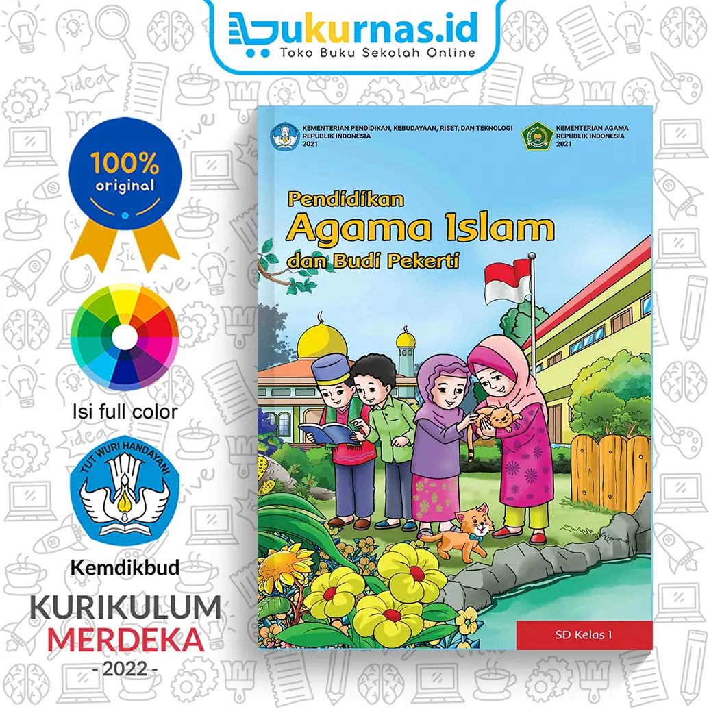 Buku Siswa Pendidikan Agama Islam PAI SD/MI Kelas 1 K-Merdeka