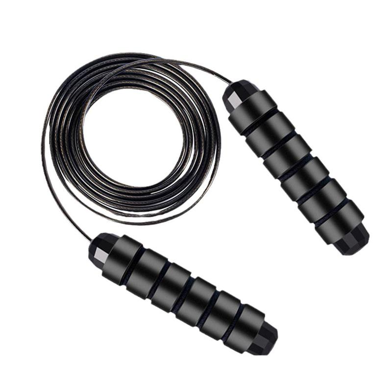 Product Introduction of Skipping Rope Fitness Physical Training Yoga Forged Skipping Bearing Wire Rope Rope Skipping P2V7 22