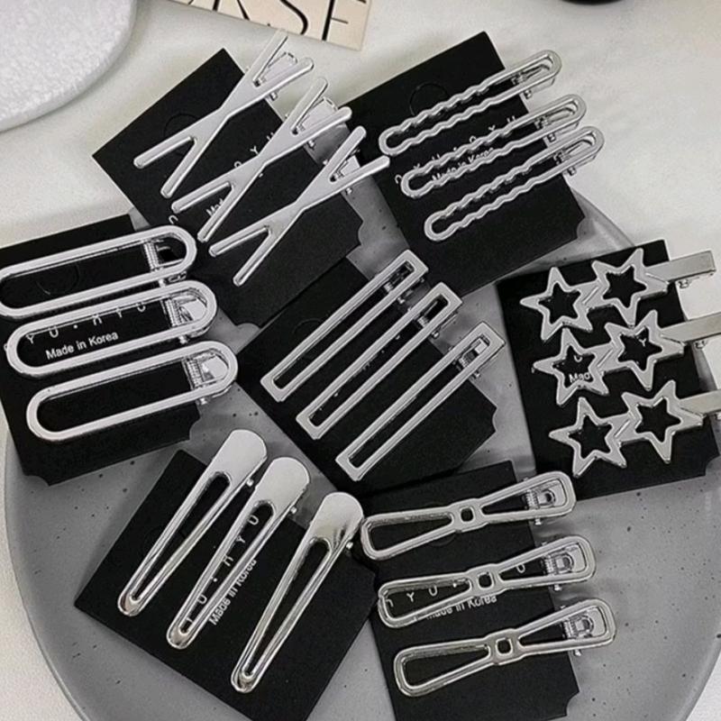 Set 35kẹp mái nữ kim loại sang chảnh + quà ngẫu nhiên(đủ thứ xinh xắn...v...v...) + 1 kẹp cute xỉu Cài Tóc Women