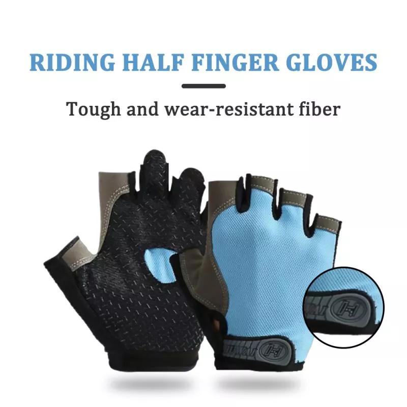 Product Introduction of Sarung Tangan Cycling Gloves Bicycle Gloves Bike Gloves Anti Slip Shock Breathable Half Finger Short Spor type A Olahraga 29
