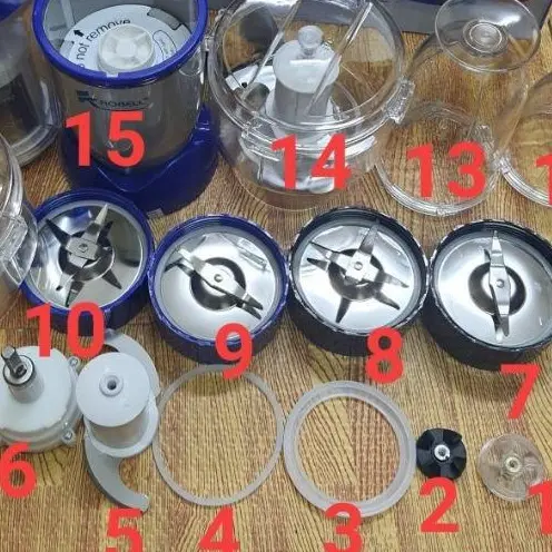 Phụ kiện máy xay magic, sunhouse kangaroo -vấu dao, vấu động cơ, Dao xay 2 lưỡi, dao xay 4 lưỡi máy xay đa năng... có phân loại từng bộ phận